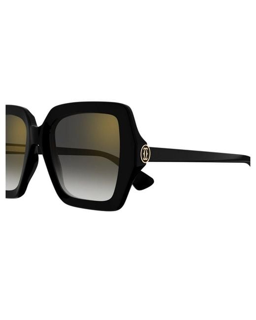 Cartier Black Sunglasses Ct0507S 001/20/140