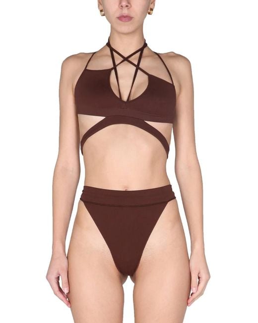 ANDREADAMO Brown Andreadamo Slip