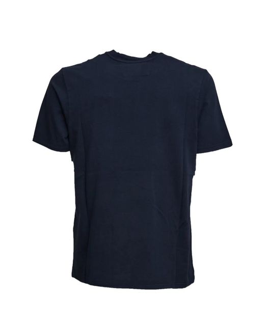 C P Company Blue C.P.Company Cotton T-Shirt for men