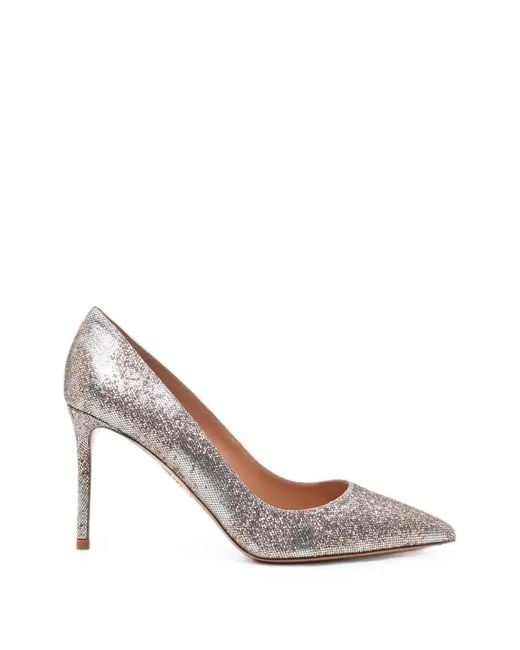 Aquazzura White "Purist" Pump T. 085