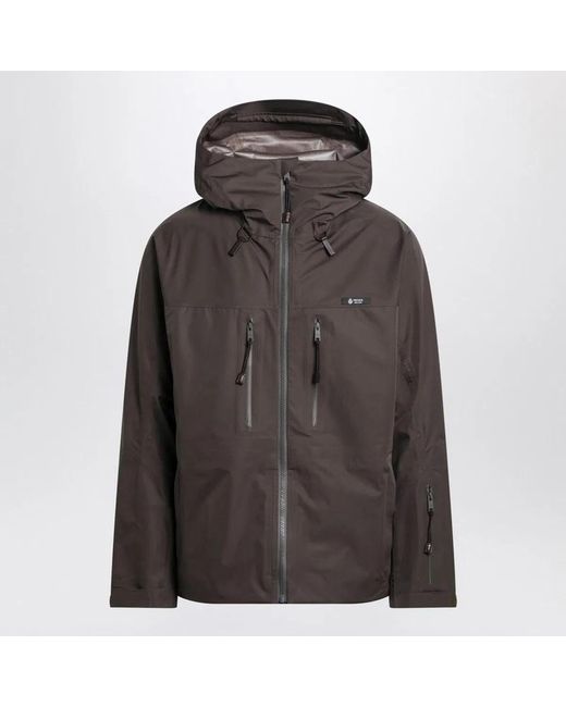Prada Brown Camouflage Hooded Jacket for men