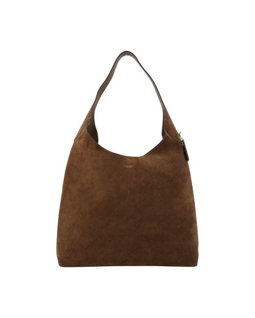 COACH Brown Brooklyn 9 Shoulder Bag