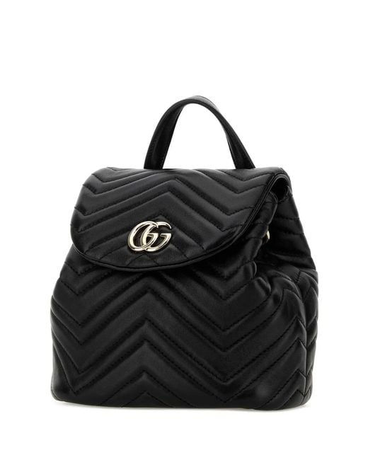 Gucci Black Backpack