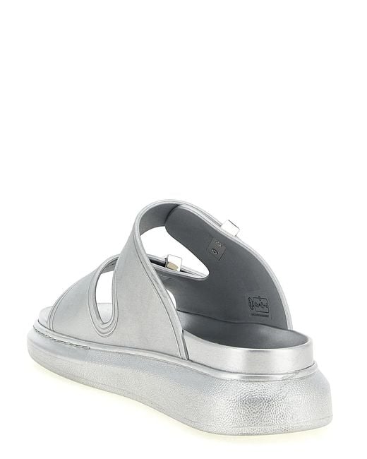 McQueen White 'Hybrid' Sandals