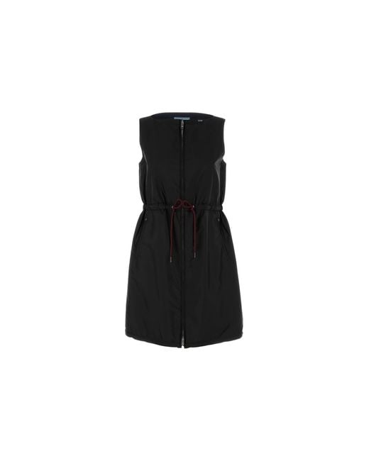 Prada Black Midi Cotton Dress