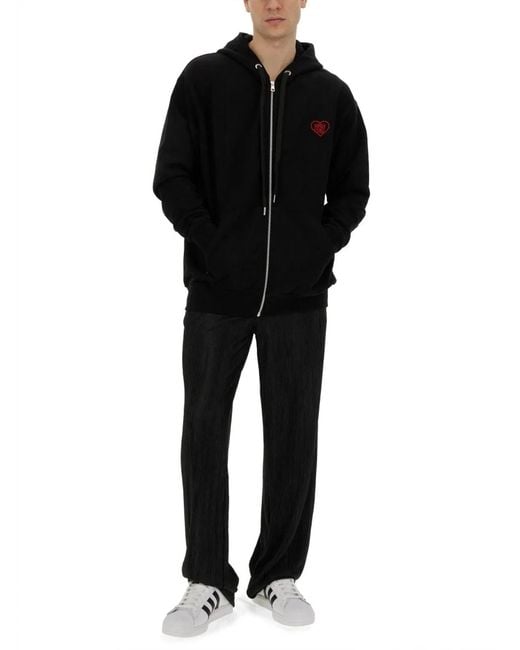 FAMILY FIRST Black Pleated Pants for men