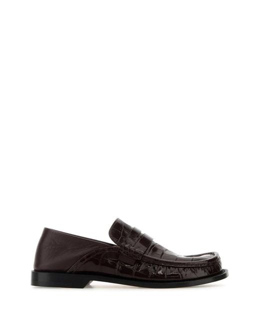 Loewe Black Campo Loafer Flap Back
