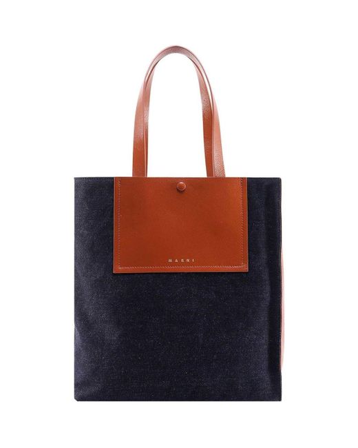Marni Blue Borsa A Mano