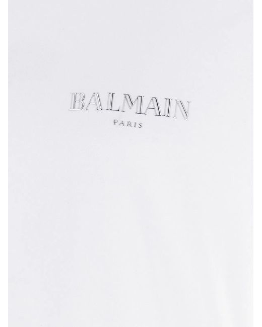 Balmain White Vintage' T-Shirt for men