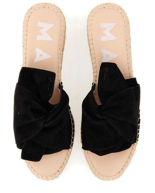 Manebí Black Manebi Knot Sandal
