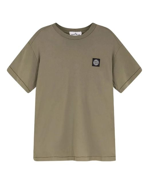 Stone Island Green 2100027 T-Shirt for men