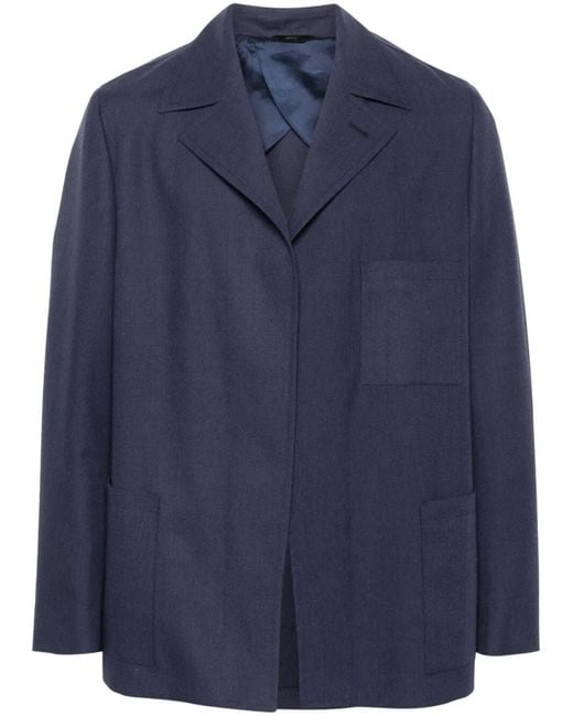 Fendi Blue Giacca for men
