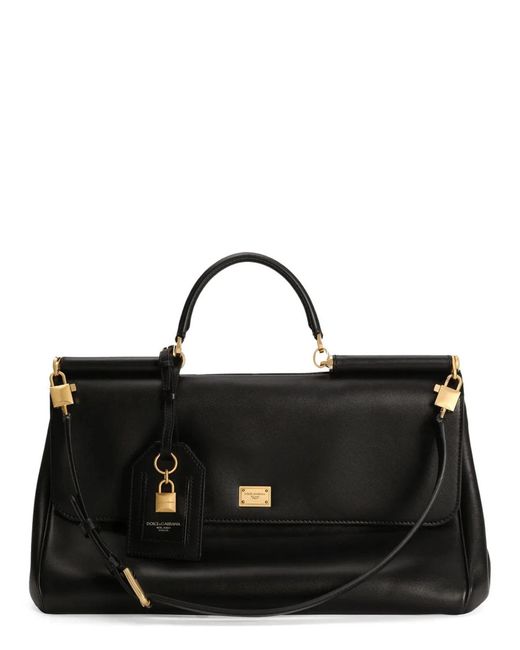 Dolce & Gabbana Black Dolce & Gabbana "My Sicily" Handbag
