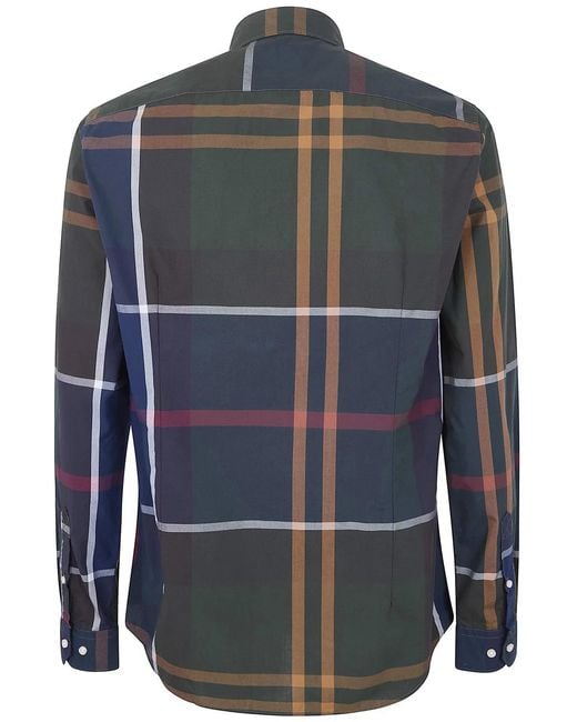 Barbour Gray "Harris" Tailored Shirt for men