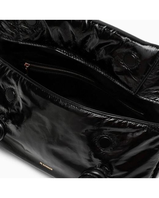 Jil Sander Black Knot Sm Shoulder Bag