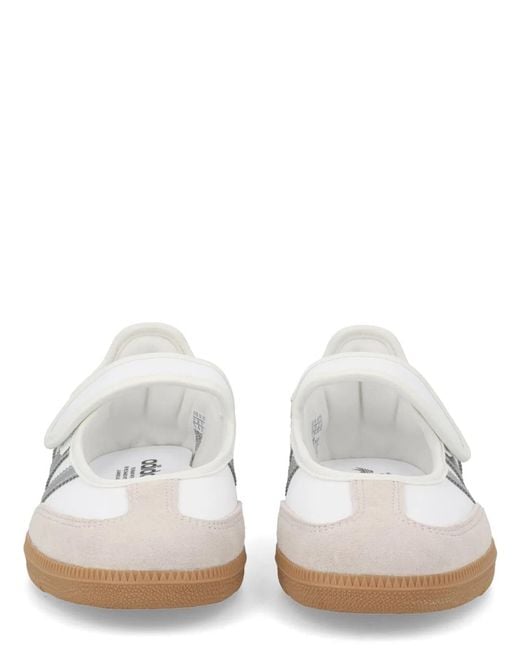 Adidas Originals White Samba Jane Sneaker