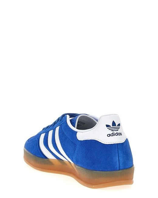 Adidas Originals Blue 'Gazelle Indoor' Sneakers for men