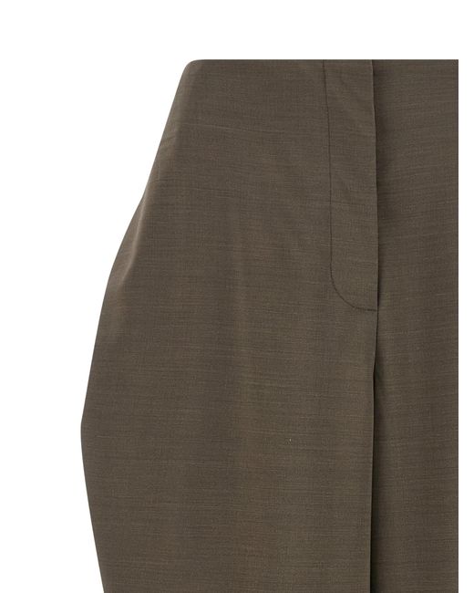 Jacquemus Green 'Le Pantalon Cubisto' Pants