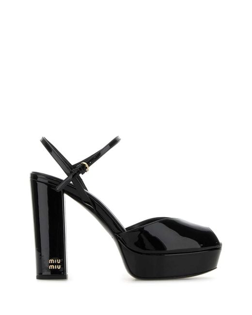 Miu Miu Black Sandali