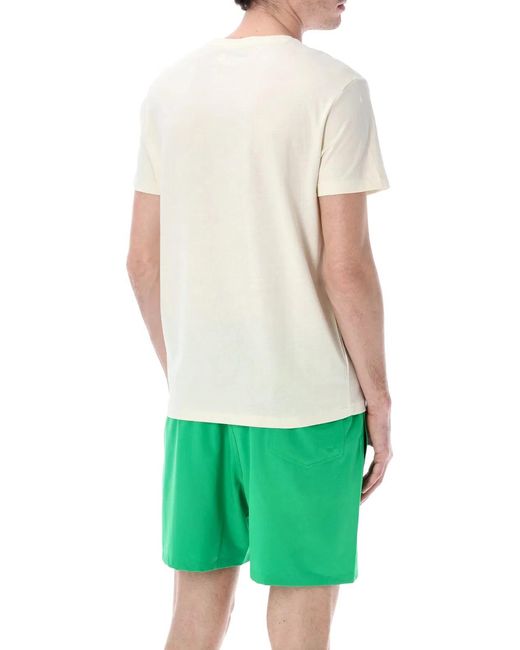 Polo Ralph Lauren Green Slim-Fit Jersey T-Shirt for men
