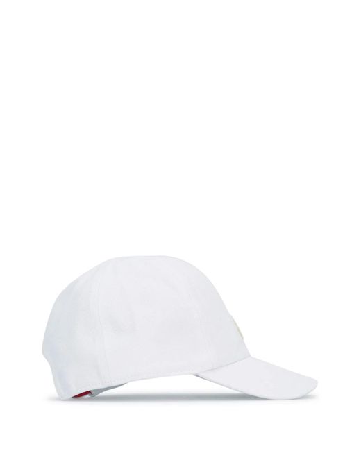 Moncler White Jr Baseball Cap