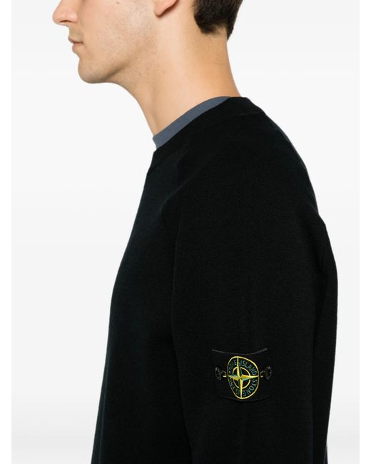 Stone Island Black 5100020 Sweater for men