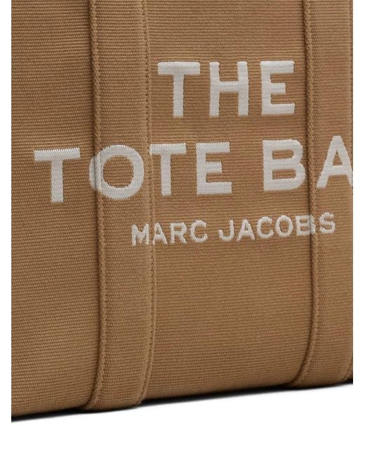 Marc Jacobs Brown Tote The Large Natural Logo