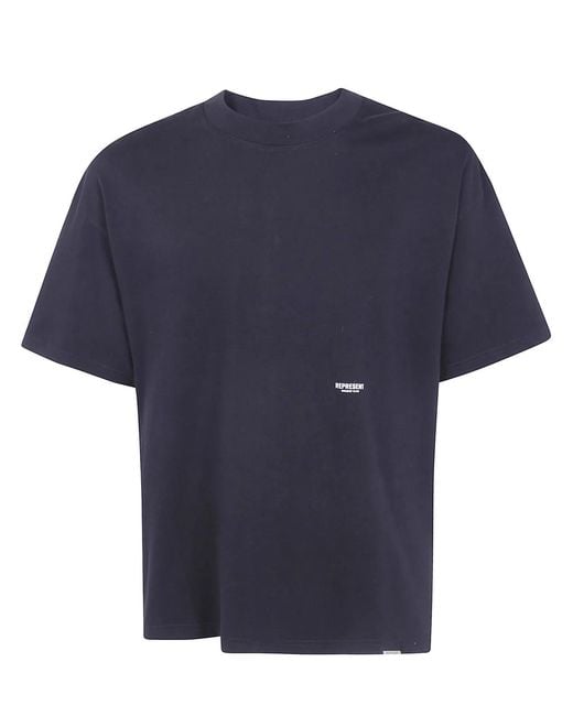 Represent Blue "Micro Owners Club" T-Shirt for men