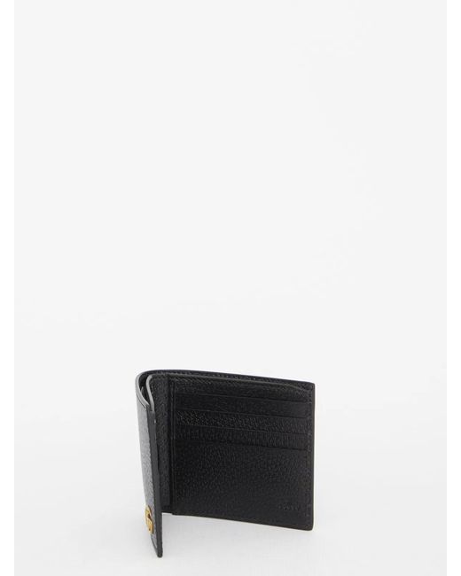 Gucci White Calf Leather Wallet for men