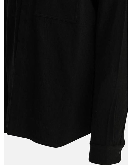 Rick Owens Black Work Shirt for men