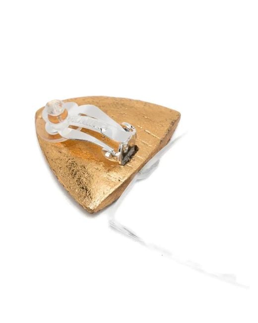 Monies White "Fira" Earrings