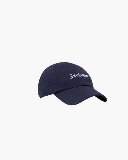 Saint Laurent Blue Cap