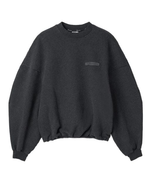 Jacquemus Black Le Sweatshirt Ruban