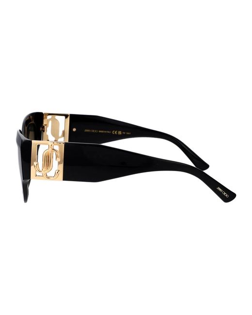 Jimmy Choo Black Acetate Sunglasses