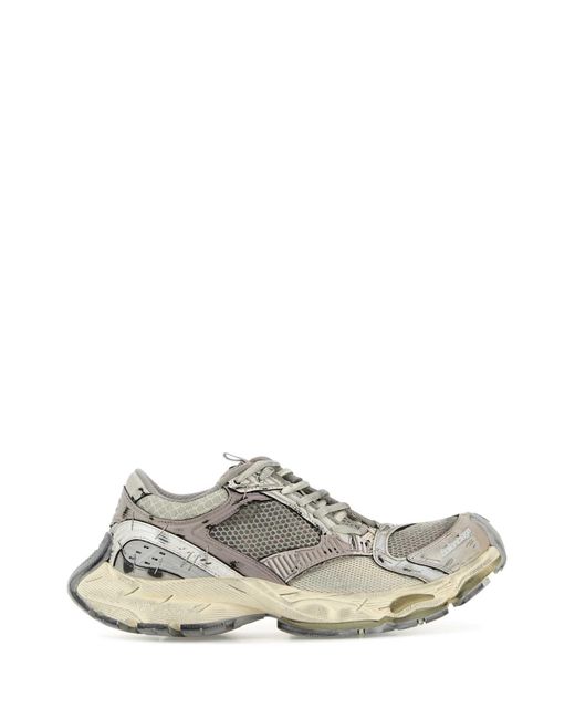 STAPLER SNEAKER IN GRAY POLYURETHANE AND POLYESTER main image 1