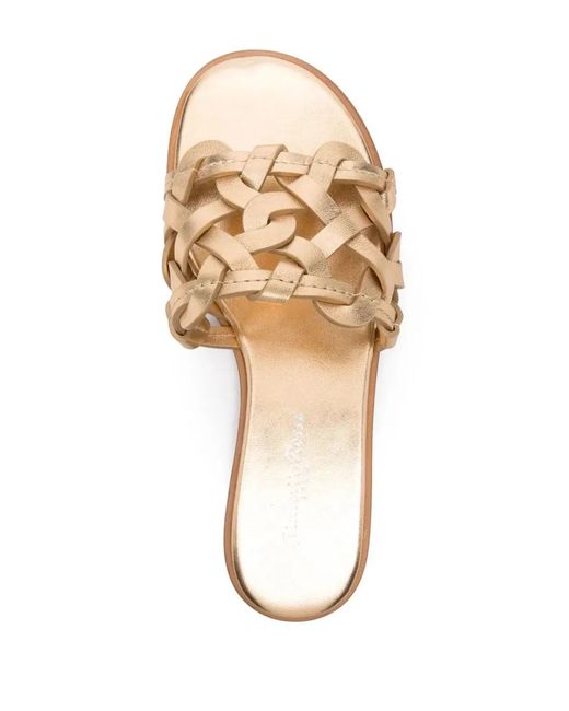 Gianvito Rossi Multicolor Shoes Nappa Silk Washed