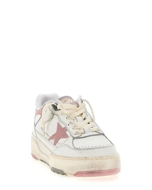 Golden Goose Deluxe Brand White 'Forty2' Sneakers