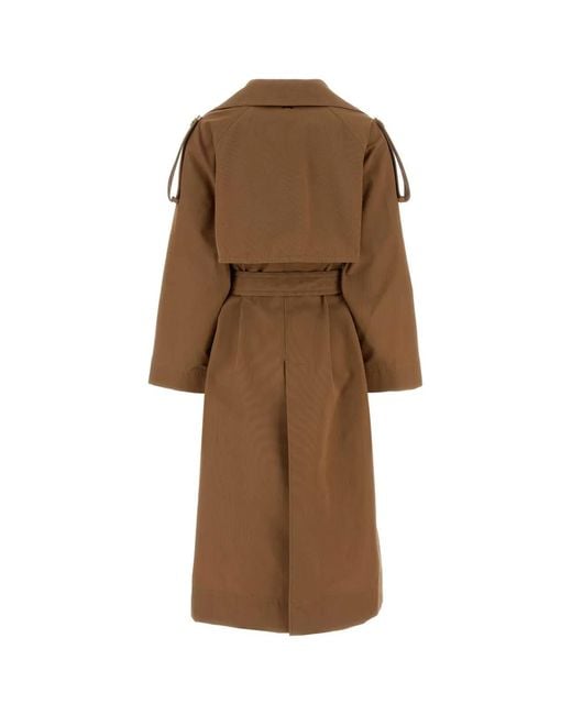 Herno Brown Trench Lungo