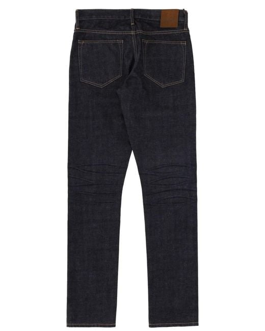 Tom Ford Blue Moleskin Jeans for men