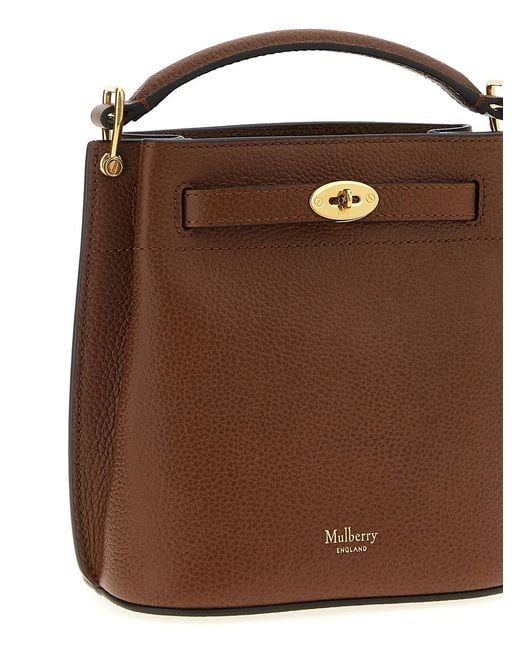 Mulberry Brown 'Islington' Mini Bucket Bag