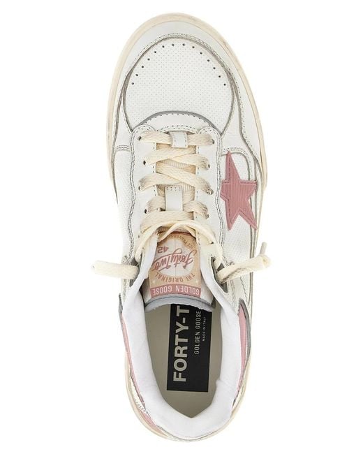 Golden Goose Deluxe Brand White 'Forty2' Sneakers