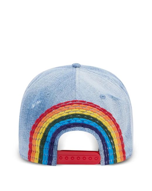 DSquared² Blue Denim Cotton Cap for men