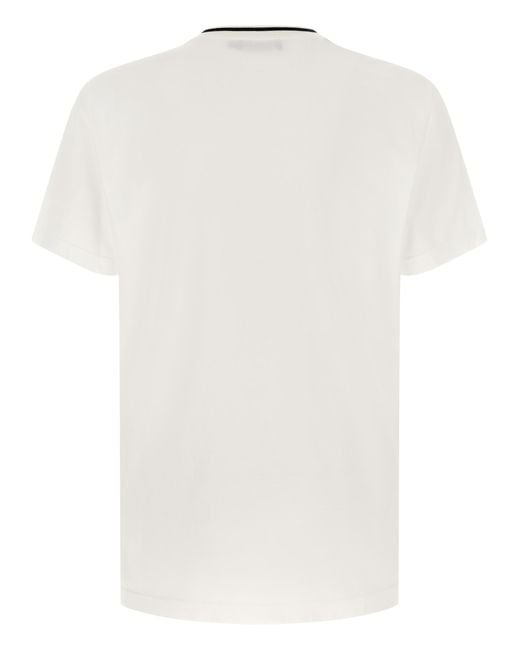 Dolce & Gabbana White Dolce & Gabbana Logo Pocket T-Shirt for men