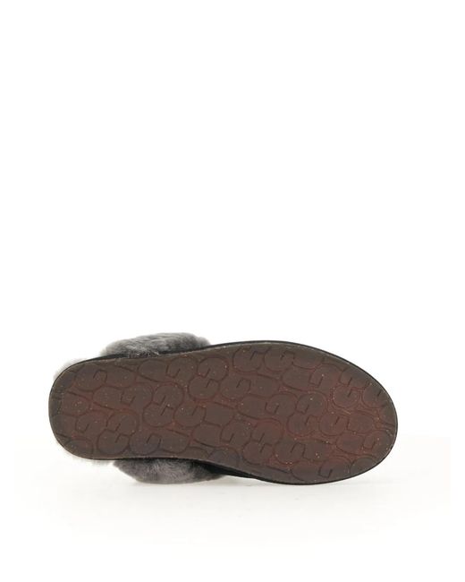 Ugg Black Slip-On Sandal "Scuffette Ii"
