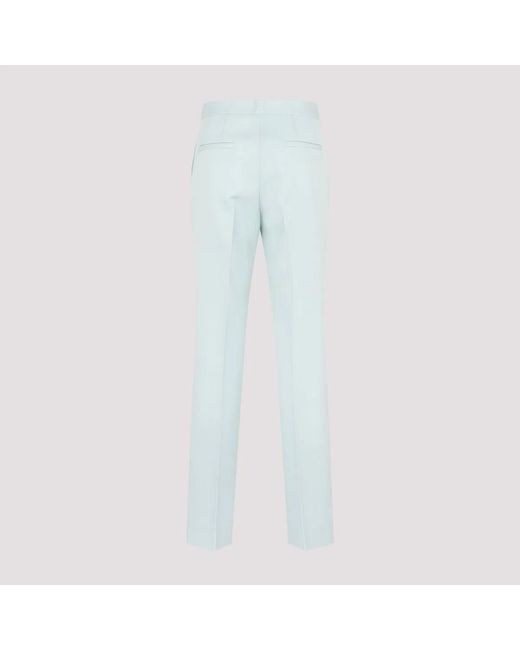 Jil Sander Blue Trousers