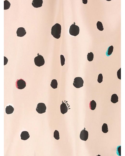 Fendi Natural Silk Shirt