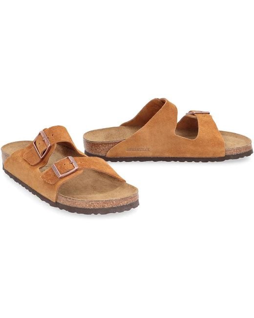 Birkenstock Brown Arizona Sandals for men