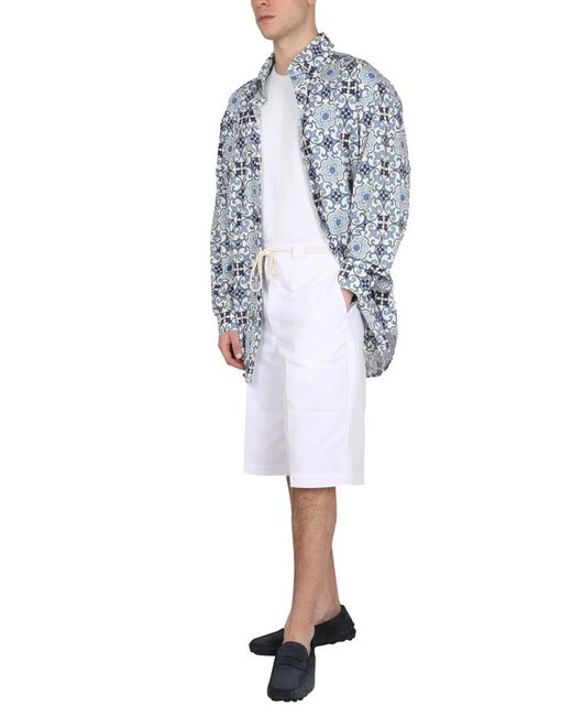 Drole de Monsieur Blue Faience Shirt for men
