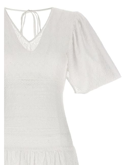Le twins White 'Rosellina' Dress