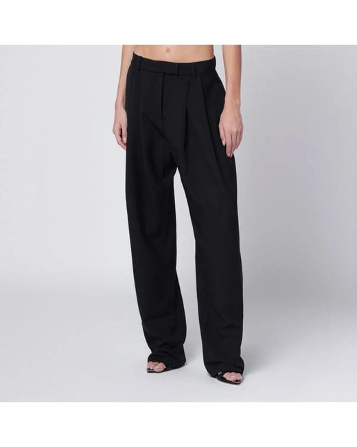 Francesco Murano Black Pants With Darts